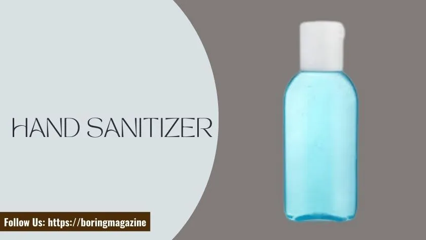 hand sanitizer