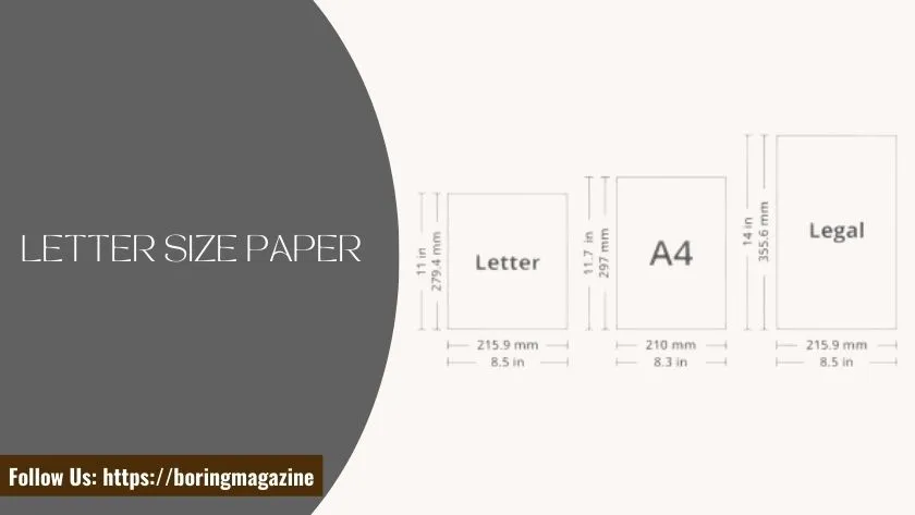 letter size paper