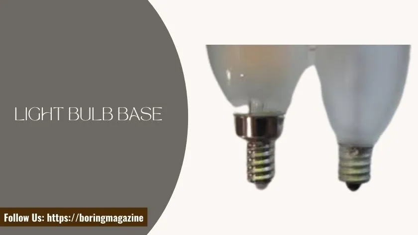 light bulb base