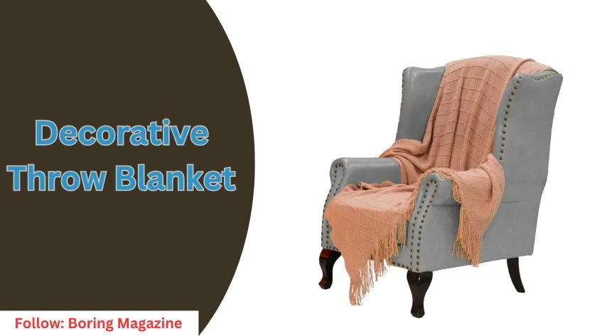 decorative throw blanket