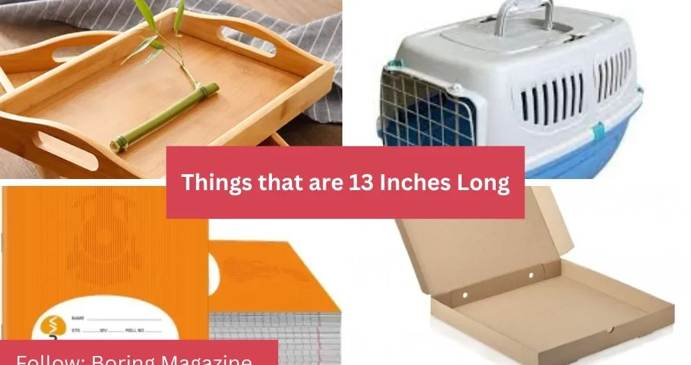 objects that are 13 inches long