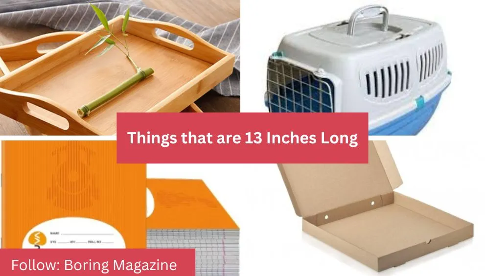 objects that are 13 inches long