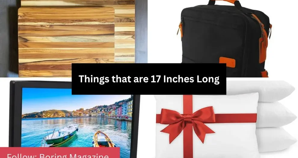 objects that are 17 inches long