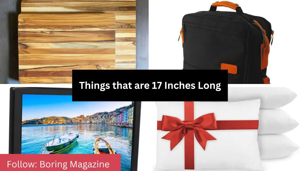 objects that are 17 inches long