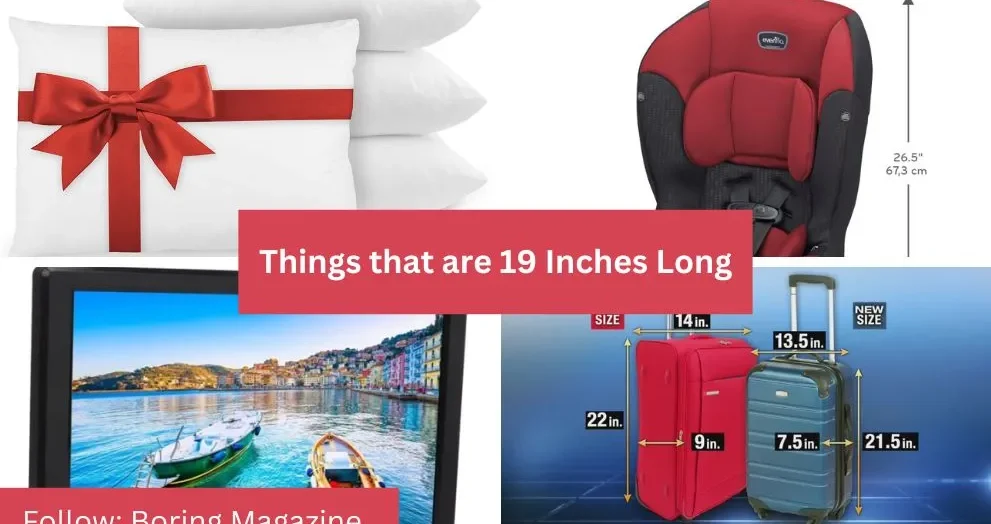 objects that are 19 inches long