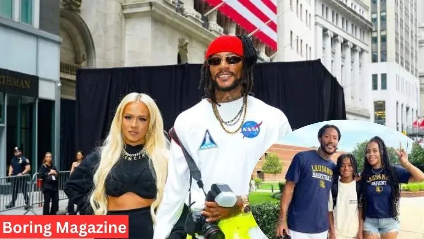 derrick rose jr with his parents