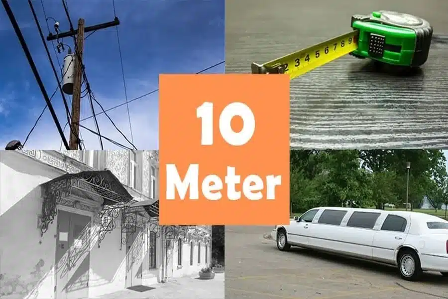 how far is 10 meters