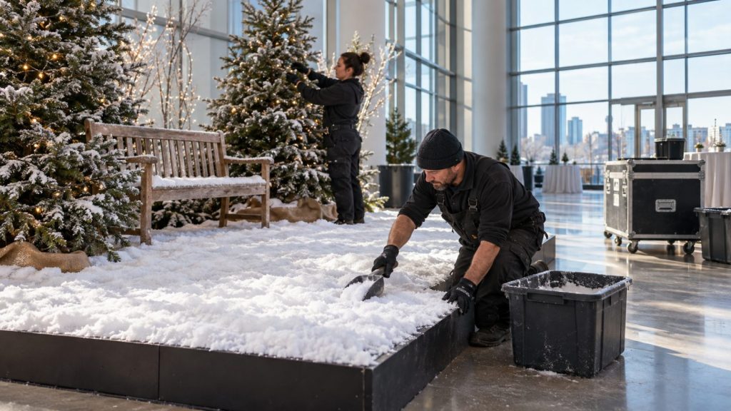 How to Start an Artificial Snow Installation Business